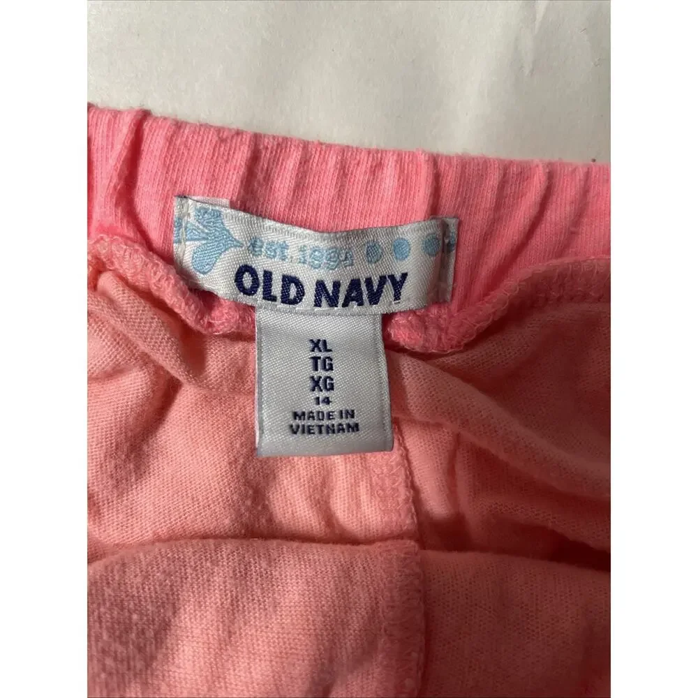 Old Navy Girls Hot Pink Sequin Skort - Size XL (14) - Barbie/Dance